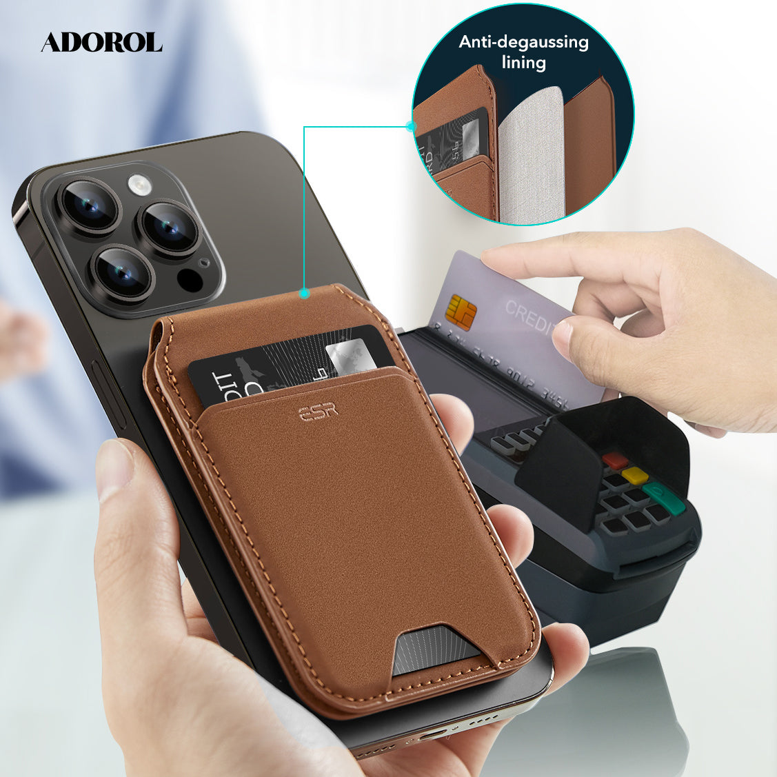 MagSafe Wallet & Phone Stand